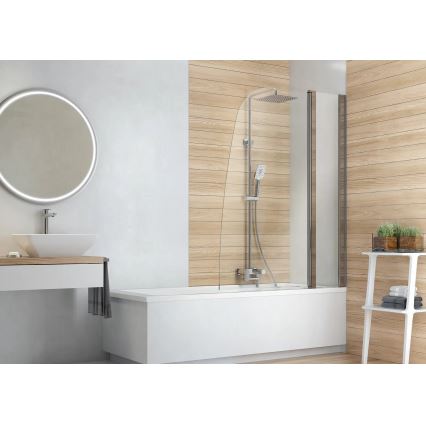 Deante NAC_01AM - Duschset mit Mischbatterie ALPINIA, glänzender Chrom