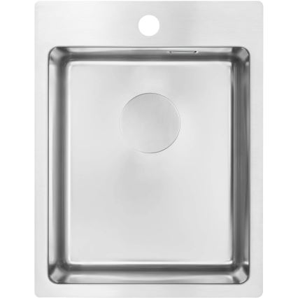 Deante ZPO_010E - Küchenspüle OLFATO 50,5x39 cm gebürstet Stahl