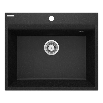 Deante ZRC_210A - Küchenspüle CORIO 50x60 cm Granit/Graphit