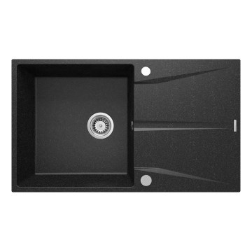 Deante ZRC_211A - Küchenspüle CORIO 50x86 cm Granit/Graphit