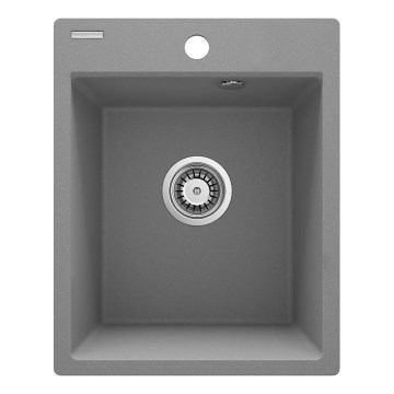 Deante ZRC_S103 - Küchenspüle CORIO 50x40 cm Granit/metallisch-grau
