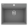 Deante ZRC_S10A - Küchenspüle CORIO 50x60 cm Granit/metallicgrau