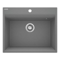 Deante ZRC_S10A - Küchenspüle CORIO 50x60 cm Granit/metallisch-grau