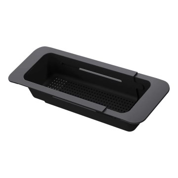 Deante ZZB_N00L - Ausziehbarer Spülkorb 57,4x13,4 cm schwarz