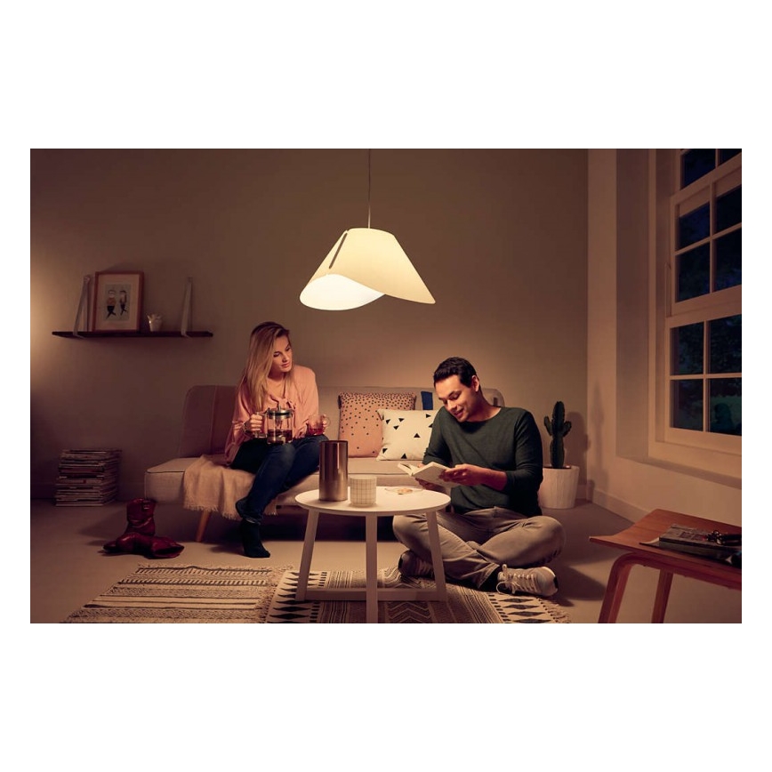 Philips 40950/31/PN - Decken-Hängeleuchte MYLIVING ECRU E27/60W/230V