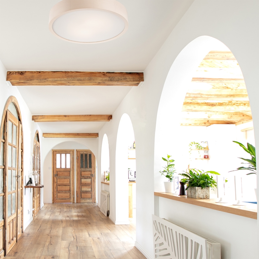 Deckenleuchte 2xE27/60W/230V Kiefer