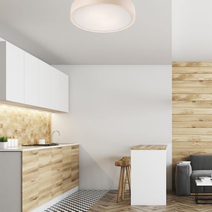 Deckenleuchte 2xE27/60W/230V Kiefer