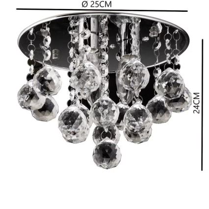 Deckenleuchte 3xE14/60W/230V