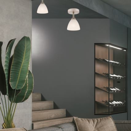 Aufbauleuchte ADRIANO 1xE27/60W/230V Buche