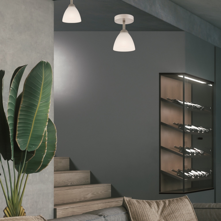 Aufbauleuchte ADRIANO 1xE27/60W/230V Buche