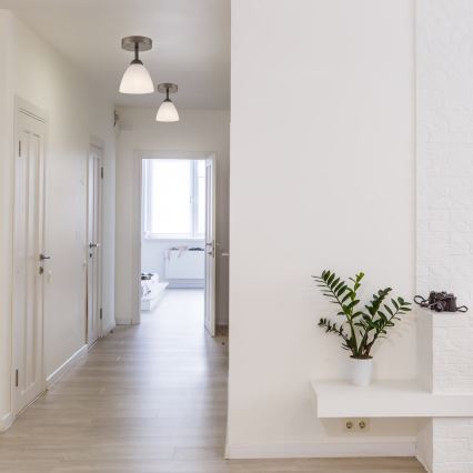 Aufbauleuchte ADRIANO 1xE27/60W/230V Buche