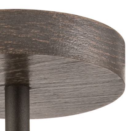 Aufbauleuchte ADRIANO 1xE27/60W/230V Buche