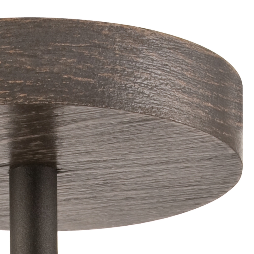 Aufbauleuchte ADRIANO 1xE27/60W/230V Buche