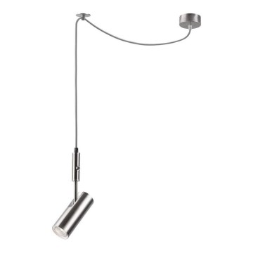 Deckenleuchte an Kabel ALMA 1xGU10/35W/230V Chrom