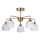 Deckenleuchte an Stange 5xE14/60W/230V golden