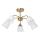 Deckenleuchte an Stange 5xE14/60W/230V golden