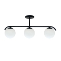 Deckenleuchte an Stange AMADEO 3xE14/40W/230V schwarz