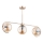 Deckenleuchte an Stange ASTANA 3xE14/10W/230V golden
