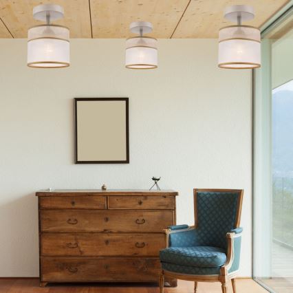 Deckenleuchte ANDREA 1xE27/60W/230V Buche