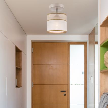 Deckenleuchte ANDREA 1xE27/60W/230V Buche