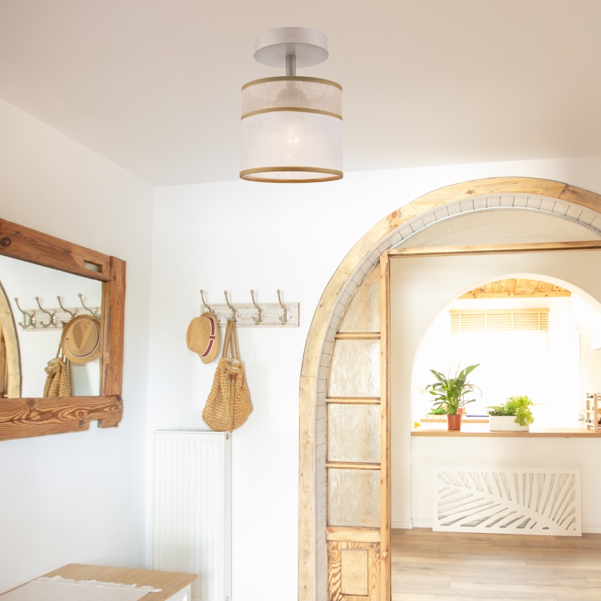 Deckenleuchte ANDREA 1xE27/60W/230V Buche