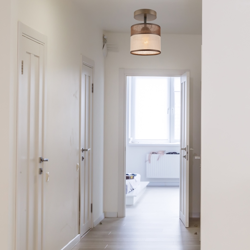 Deckenleuchte ANDREA 1xE27/60W/230V Buche