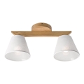 Deckenleuchte ANTONIO 2xE14/40W/230V Eiche