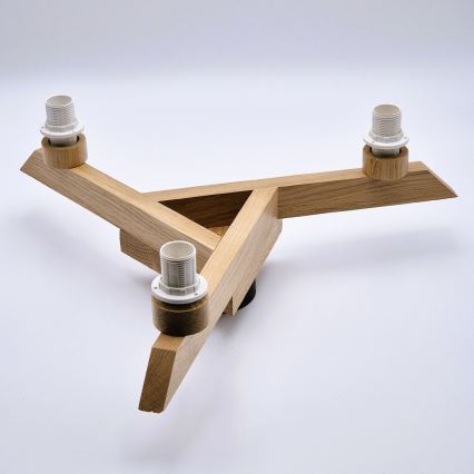 Deckenleuchte ANTONIO 3xE14/40W/230V Eiche