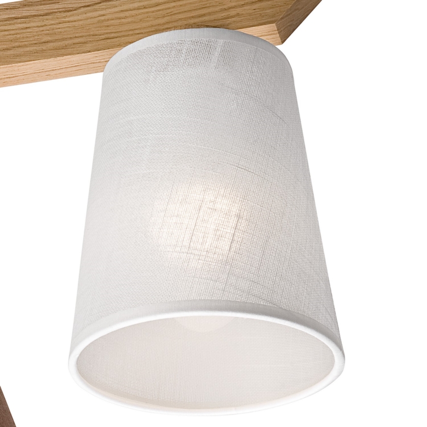 Deckenleuchte ANTONIO 3xE14/40W/230V Eiche