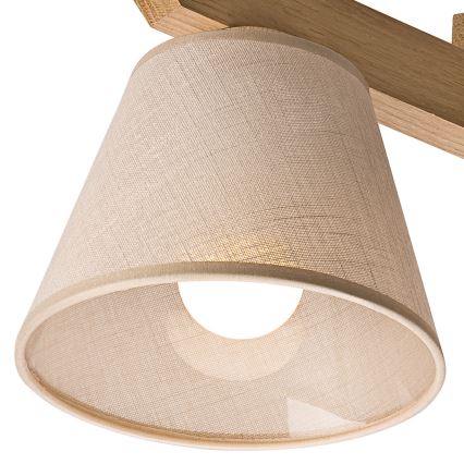 Deckenleuchte ANTONIO 3xE14/40W/230V Eiche