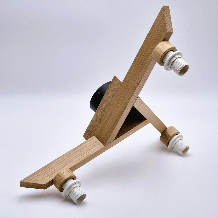 Deckenleuchte ANTONIO 3xE14/40W/230V Eiche