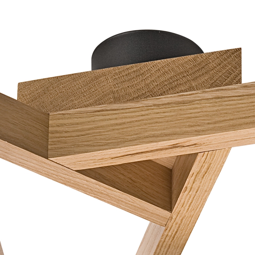 Deckenleuchte ANTONIO 3xE14/40W/230V Eiche