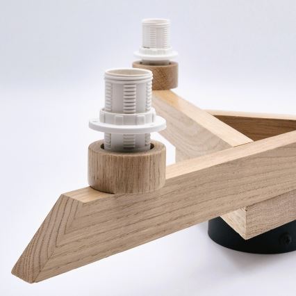 Deckenleuchte ANTONIO 3xE14/40W/230V Eiche