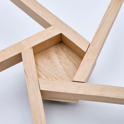 Deckenleuchte ANTONIO 5xE14/40W/230V Eiche