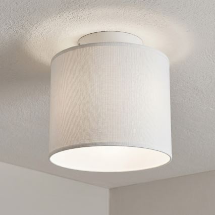 Deckenleuchte ARDEN 1xE27/15W/230V Ø 18 cm weiß