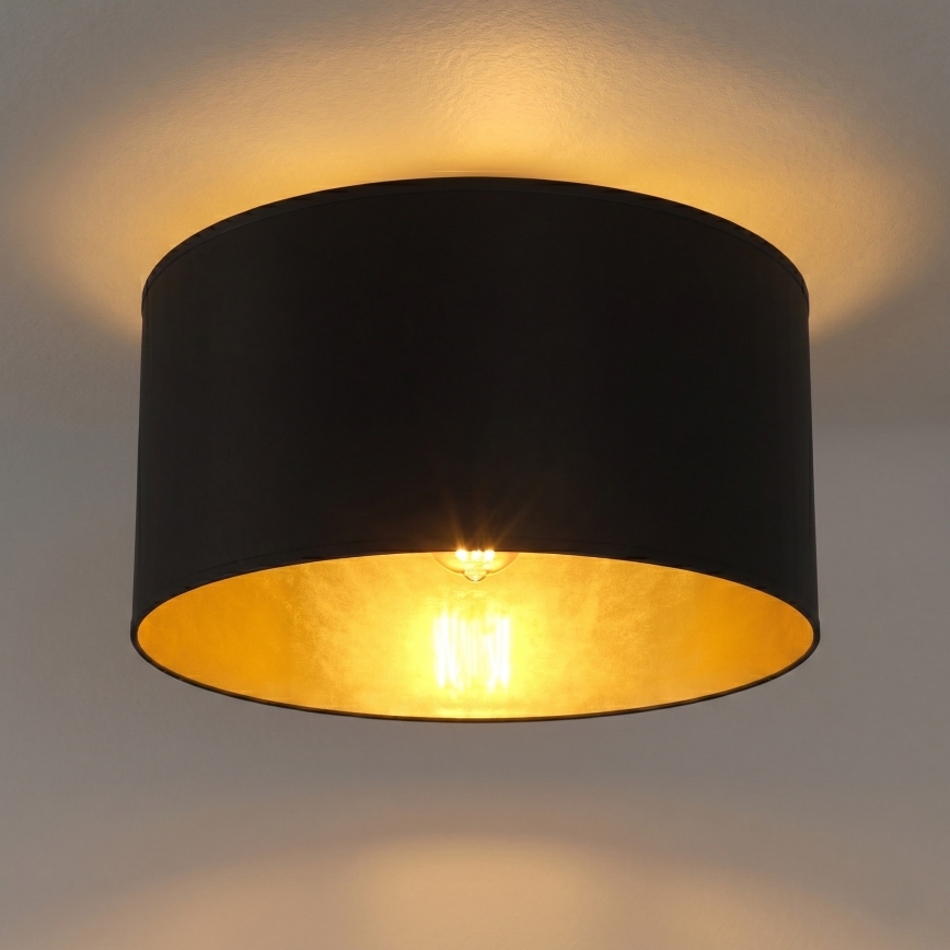Deckenleuchte ARDEN 1xE27/15W/230V Ø 40 cm schwarz
