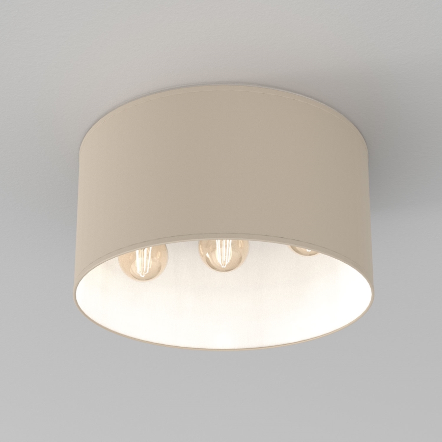 Deckenleuchte ARDEN 3xE27/15W/230V Ø 40 cm beige