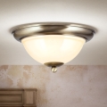 Deckenleuchte AUSTRIAN OLD LAMP 2xE27/60W/230V d 27 cm bronzen/beige
