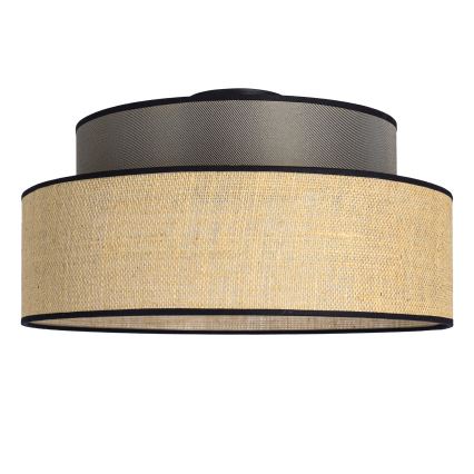 Deckenleuchte BOHO 1xE27/60W/230V braun/beige