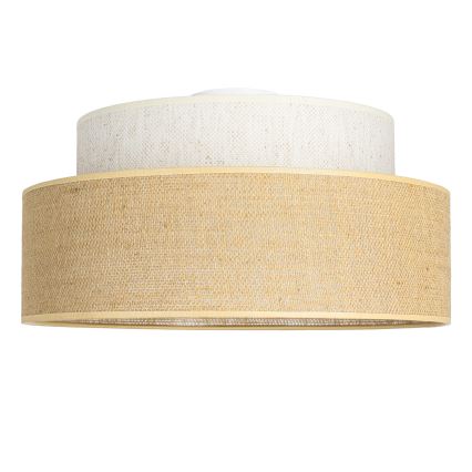 Deckenleuchte BOHO 1xE27/60W/230V cremefarben/beige