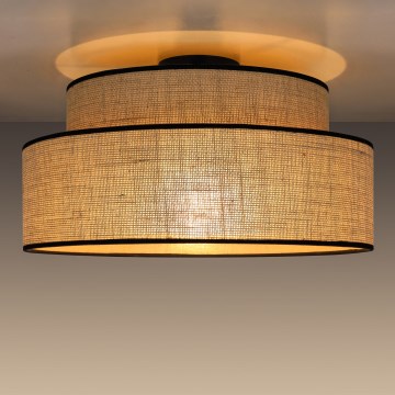 Deckenleuchte BOHO 1xE27/60W/230V d 40 cm beige