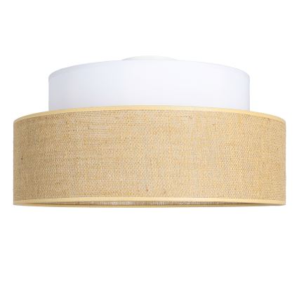 Deckenleuchte BOHO 1xE27/60W/230V weiß/beige