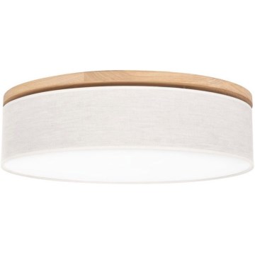 Deckenleuchte BOHO 3xE27/25W/230V Durchmesser 58 cm Eiche