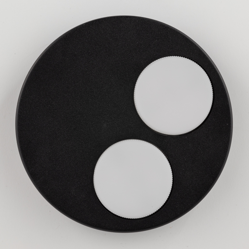 Deckenleuchte BROS 2xGX53/12W/230V schwarz