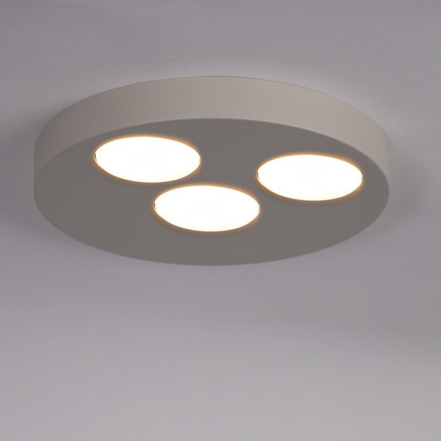 Deckenleuchte BROS 3xGX53/12W/230V beige
