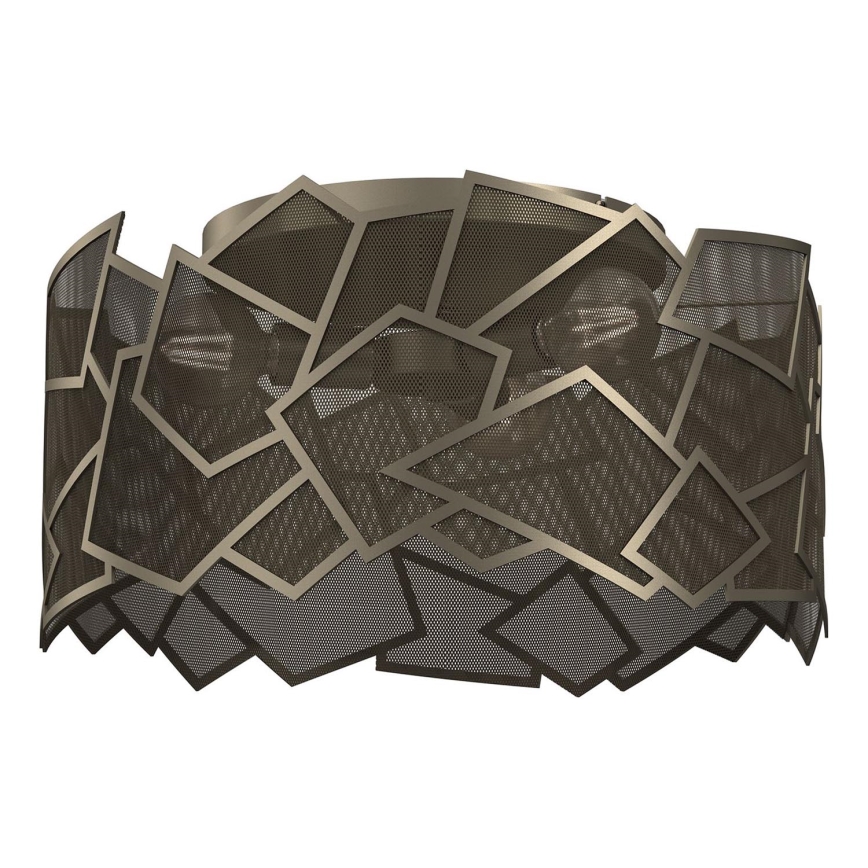 Deckenleuchte CAMO 3xE27/15W/230V golden