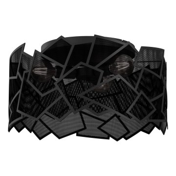 Deckenleuchte CAMO 3xE27/15W/230V schwarz