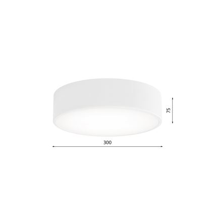 Deckenleuchte CLEO 2xE27/24W/230V d. 30 cm weiß