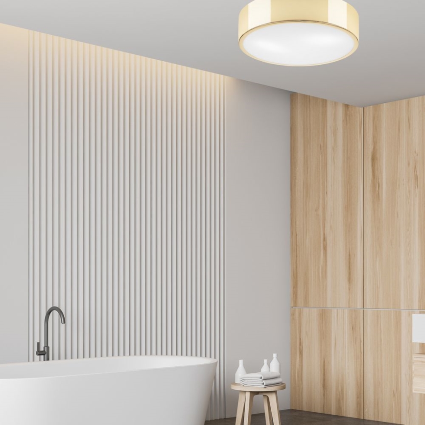 Deckenleuchte DANTE 2xE27/60W/230V Ø 36 cm goldfarben