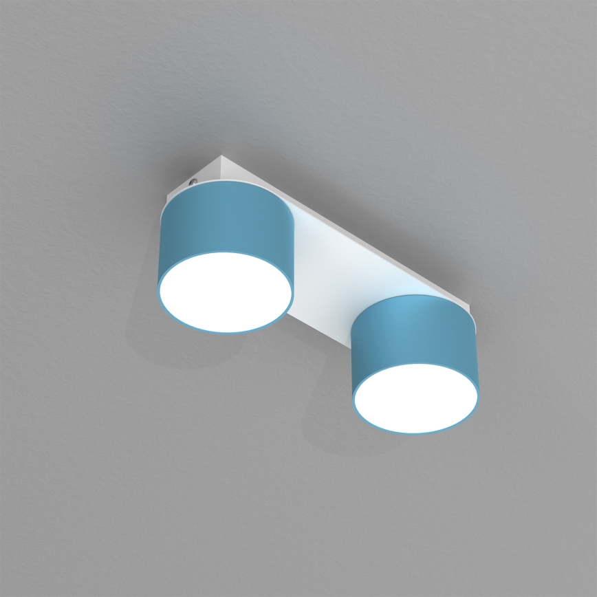 Deckenleuchte DIXIE 2xGX53/11W/230V blau